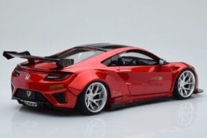 Honda NSX NC1 Liberty Walk Candy Rouge GT Spirit 1:18 GT245 Métal Moulé — image 2 sur 6