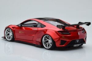 Honda NSX NC1 Liberty Walk Candy Rouge GT Spirit 1:18 GT245 Métal Moulé — image 5 sur 6