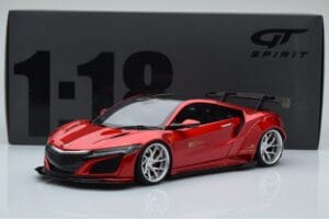 Honda NSX NC1 Liberty Walk Candy Rouge GT Spirit 1:18 GT245 Métal Moulé — image 6 sur 6