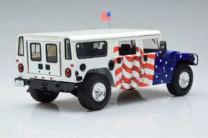 Hummer H1 General Gore-Lieberman USA 2000 Exoto 1:18 EX01807 Métal Moulé — image 3 sur 7