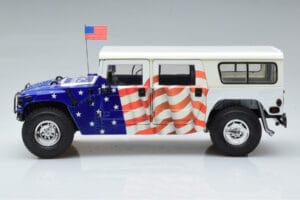 Hummer H1 General Gore-Lieberman USA 2000 Exoto 1:18 EX01807 Métal Moulé — image 4 sur 7