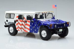 Hummer H1 General Gore-Lieberman USA 2000 Exoto 1:18 EX01807 Métal Moulé — image 5 sur 7