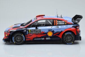 Hyundai i20 Coupe WRC #11 T. Neuville / N. Gilsoul Rally Monte Carlo 2020 IXO 1:18 18RMC067A Métal Moulé — image 3 sur 6