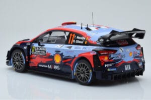Hyundai i20 Coupe WRC #11 T. Neuville / N. Gilsoul Rally Monte Carlo 2020 IXO 1:18 18RMC067A Métal Moulé — image 5 sur 6