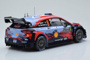 Hyundai i20 Coupe WRC #8 O. Tanak / M. Jarveoja Rally Monte Carlo 2020 IXO 1:18 18RMC067C Métal Moulé — image 2 sur 6