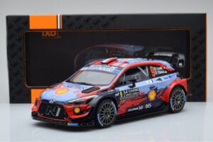 Hyundai i20 Coupe WRC #9 S. Loeb / I. Galmiche Rally Monte Carlo 2020 IXO 1:18 18RMC067B Métal Moulé — image 6 sur 6