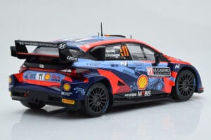Hyundai i20 N Rally1 #11 T. Neuville / M. Wydaeghe Rally Monte Carlo 2022 IXO 1:18 18RMC112 Métal Moulé — image 2 sur 6