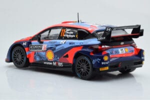 Hyundai i20 N Rally1 #11 T. Neuville / M. Wydaeghe Rally Monte Carlo 2022 IXO 1:18 18RMC112 Métal Moulé — image 5 sur 6
