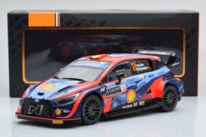 Hyundai i20 N Rally1 #11 T. Neuville / M. Wydaeghe Rally Monte Carlo 2022 IXO 1:18 18RMC112 Métal Moulé — image 6 sur 6
