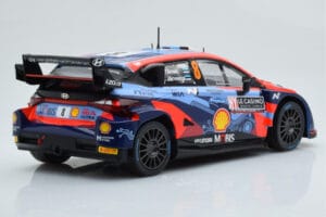 Hyundai i20 N Rally1 #8 O. Tanak / M. Jarveoja Rally Monte Carlo 2022 IXO 1:18 18RMC113 Métal Moulé — image 2 sur 6