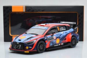 Hyundai i20 N Rally1 #8 O. Tanak / M. Jarveoja Rally Monte Carlo 2022 IXO 1:18 18RMC113 Métal Moulé — image 6 sur 6