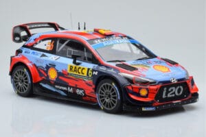 Hyundai i20 Coupe WRC #6 D. Sordo / C. del Barrio Rally Catalunya 2019 IXO 1:18 18RMC052C Métal Moulé — image 4 sur 6