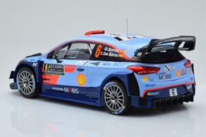 Hyundai i20 Coupe WRC #6 D. Sordo / C. del Barrio Rally Monte Carlo 2018 IXO 1:18 18RMC030C Métal Moulé — image 5 sur 6