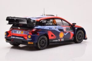 Hyundai i20 N Rally1 #11 T. Neuville / M. Wydaeghe Rally Monte Carlo 2023 IXO 1:18 18RMC153A Métal Moulé — image 2 sur 6