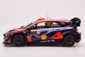 Hyundai i20 N Rally1 #11 T. Neuville / M. Wydaeghe Rally Monte Carlo 2023 IXO 1:18 18RMC153A Métal Moulé — image 3 sur 6