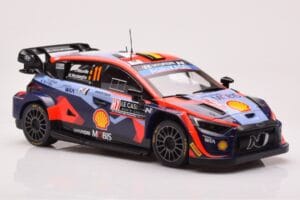 Hyundai i20 N Rally1 #11 T. Neuville / M. Wydaeghe Rally Monte Carlo 2023 IXO 1:18 18RMC153A Métal Moulé — image 4 sur 6
