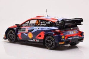 Hyundai i20 N Rally1 #11 T. Neuville / M. Wydaeghe Rally Monte Carlo 2023 IXO 1:18 18RMC153A Métal Moulé — image 5 sur 6