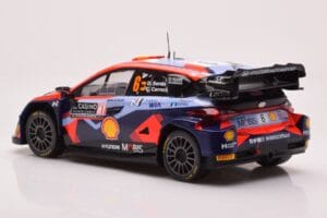 Hyundai i20 N Rally1 #6 D. Sordo / C. Carrera Rally Monte Carlo 2023 IXO 1:18 18RMC153B Métal Moulé — image 5 sur 6
