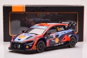 Hyundai i20 N Rally1 #6 D. Sordo / C. Carrera Rally Monte Carlo 2023 IXO 1:18 18RMC153B Métal Moulé — image 6 sur 6