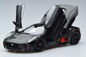 Jaguar C-X75 Noir Almost Real 1:18 810605 Métal Moulé — image 2 sur 7