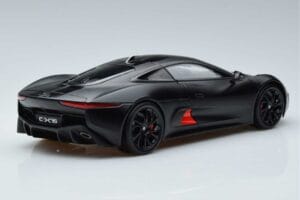 Jaguar C-X75 Noir Almost Real 1:18 810605 Métal Moulé — image 3 sur 7