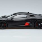 Jaguar C-X75 Noir Almost Real 1:18 810605 Métal Moulé - image 4 of 7
