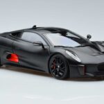 Jaguar C-X75 Noir Almost Real 1:18 810605 Métal Moulé - image 5 of 7