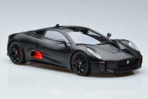Jaguar C-X75 Noir Almost Real 1:18 810605 Métal Moulé — image 5 sur 7