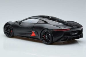Jaguar C-X75 Noir Almost Real 1:18 810605 Métal Moulé — image 6 sur 7