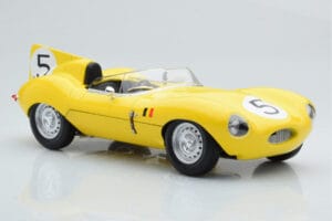 Jaguar D-Type #5 Ecurie Nationale Belge 24 Hours of Le Mans 1956 CMR 1:18 CMR143 Métal Moulé — image 4 sur 6