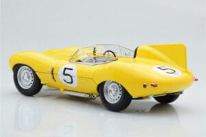 Jaguar D-Type #5 Ecurie Nationale Belge 24 Hours of Le Mans 1956 CMR 1:18 CMR143 Métal Moulé — image 5 sur 6