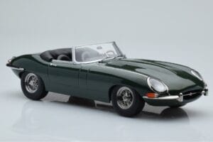 Jaguar E-Type Series 1 Roadster Vert KK-Scale 1:18 KKDC180481 Métal Moulé — image 4 sur 6