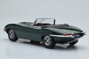 Jaguar E-Type Series 1 Roadster Vert KK-Scale 1:18 KKDC180481 Métal Moulé — image 5 sur 6
