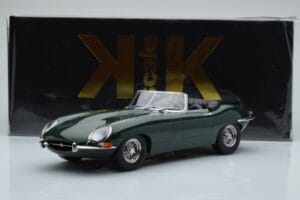 Jaguar E-Type Series 1 Roadster Vert KK-Scale 1:18 KKDC180481 Métal Moulé — image 6 sur 6