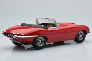 Jaguar E-Type Series 1 Roadster Rouge KK-Scale 1:18 KKDC180482 Métal Moulé — image 2 sur 6