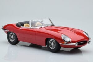 Jaguar E-Type Series 1 Roadster Rouge KK-Scale 1:18 KKDC180482 Métal Moulé — image 4 sur 6