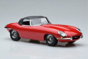 Jaguar E-Type Series 1 Roadster Rouge KK-Scale 1:18 KKDC180484 Métal Moulé — image 4 sur 6