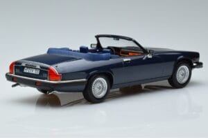 Jaguar XJS V12 Cabriolet Bleu Métallisé Édition Limitée Norev 1:18 182636 Métal Moulé — image 2 sur 6
