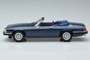 Jaguar XJS V12 Cabriolet Bleu Métallisé Édition Limitée Norev 1:18 182636 Métal Moulé — image 3 sur 6