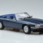 Jaguar XJS V12 Cabriolet Bleu Métallisé Édition Limitée Norev 1:18 182636 Métal Moulé - image 4 of 6