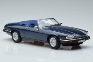 Jaguar XJS V12 Cabriolet Bleu Métallisé Édition Limitée Norev 1:18 182636 Métal Moulé — image 4 sur 6