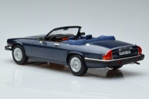Jaguar XJS V12 Cabriolet Bleu Métallisé Édition Limitée Norev 1:18 182636 Métal Moulé — image 5 sur 6