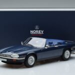 Jaguar XJS V12 Cabriolet Bleu Métallisé Édition Limitée Norev 1:18 182636 Métal Moulé - image 6 of 6