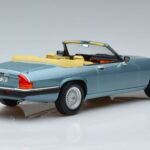 Jaguar XJS V12 Cabriolet Bleu Clair Métallisé Norev 1:18 182635 Métal Moulé - image 2 of 6
