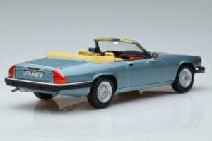 Jaguar XJS V12 Cabriolet Bleu Clair Métallisé Norev 1:18 182635 Métal Moulé — image 2 sur 6