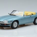 Jaguar XJS V12 Cabriolet Bleu Clair Métallisé Norev 1:18 182635 Métal Moulé