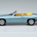 Jaguar XJS V12 Cabriolet Bleu Clair Métallisé Norev 1:18 182635 Métal Moulé - image 3 of 6