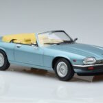 Jaguar XJS V12 Cabriolet Bleu Clair Métallisé Norev 1:18 182635 Métal Moulé - image 4 of 6