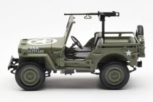 Jeep Willys MB US Army D-Day 1944 Norev 1:18 189016 Métal Moulé — image 4 sur 10