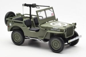 Jeep Willys MB US Army D-Day 1944 Norev 1:18 189016 Métal Moulé — image 8 sur 10